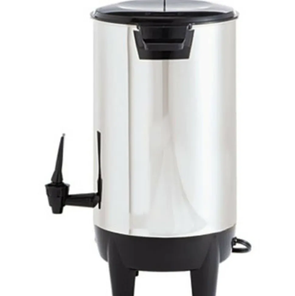 Coffee Pro 30-Cup Percolating Urn, Stainless Steel