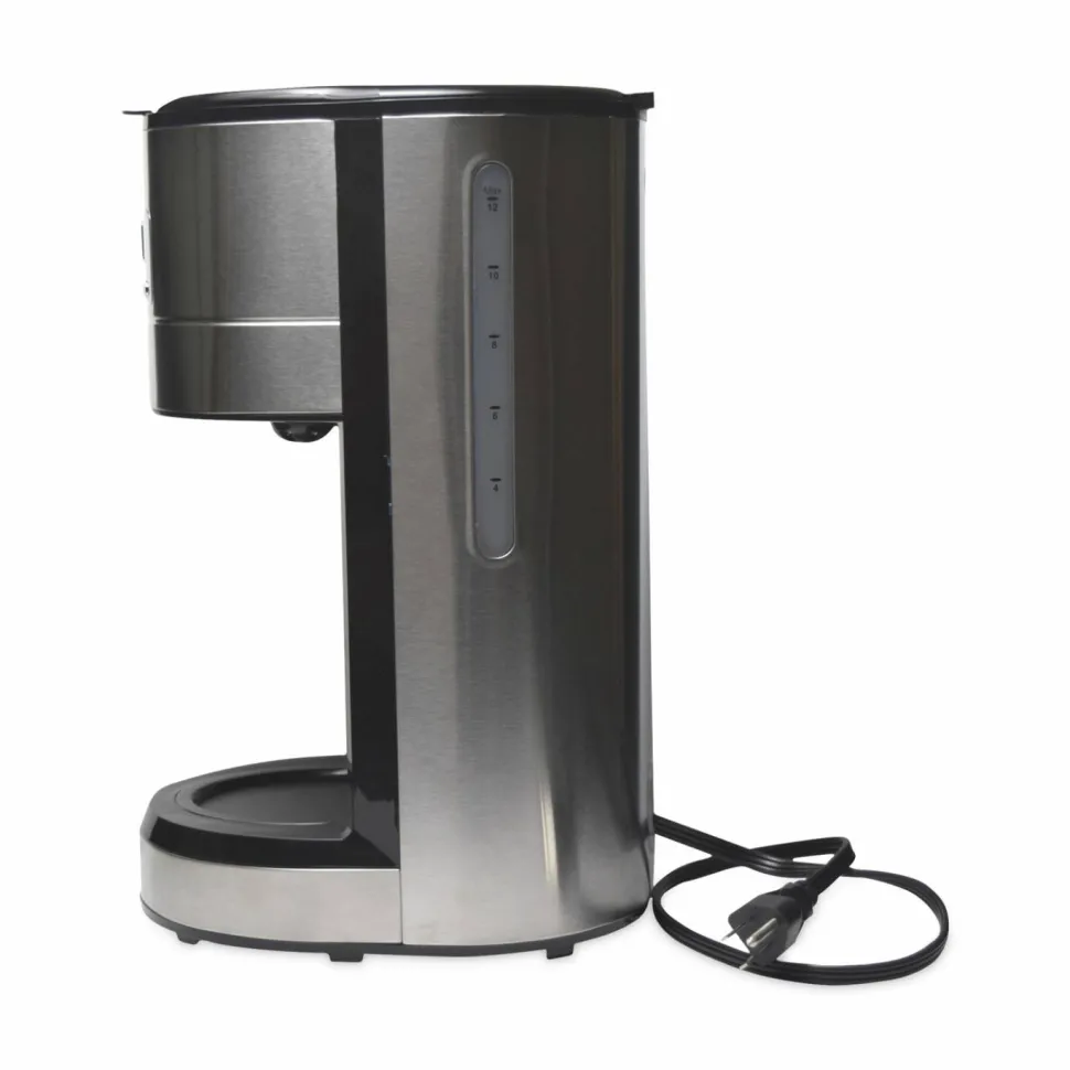 Coffee Pro Home/Office Euro Style Coffee Maker, Stainless Steel