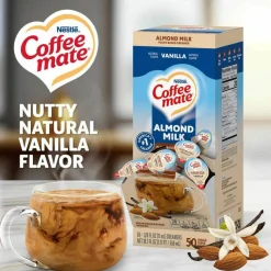 Coffee mate Almond Milk Vanilla Plant-Based Liquid Creamer Singles
