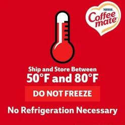 Coffee-Mate Creamer Singles Variety Pack, 0.38 Oz, 50 Creamers Per Carton, Case of 3 Cartons