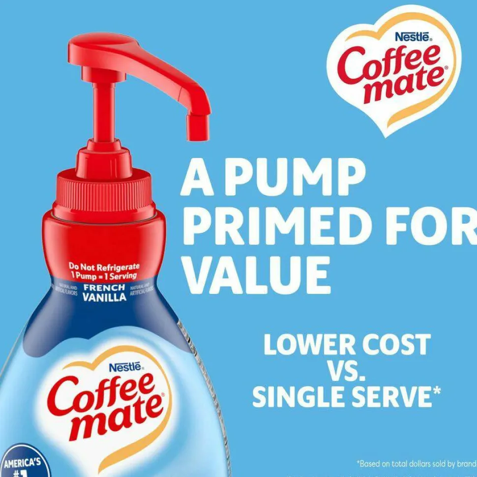 Coffee mate French Vanilla Liquid Concentrate Coffee Creamer - Pump Bottle