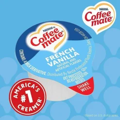 Coffee mate French Vanilla Nondairy Liquid Creamer Singles