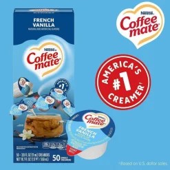 Coffee mate French Vanilla Nondairy Liquid Creamer Singles