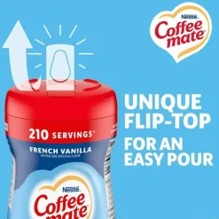 Coffee mate French Vanilla Powdered Creamer, 15 oz. Canister