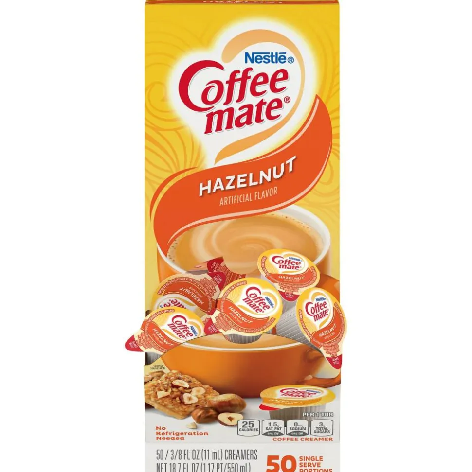 Coffee mate Hazelnut Nondairy Liquid Creamer Singles
