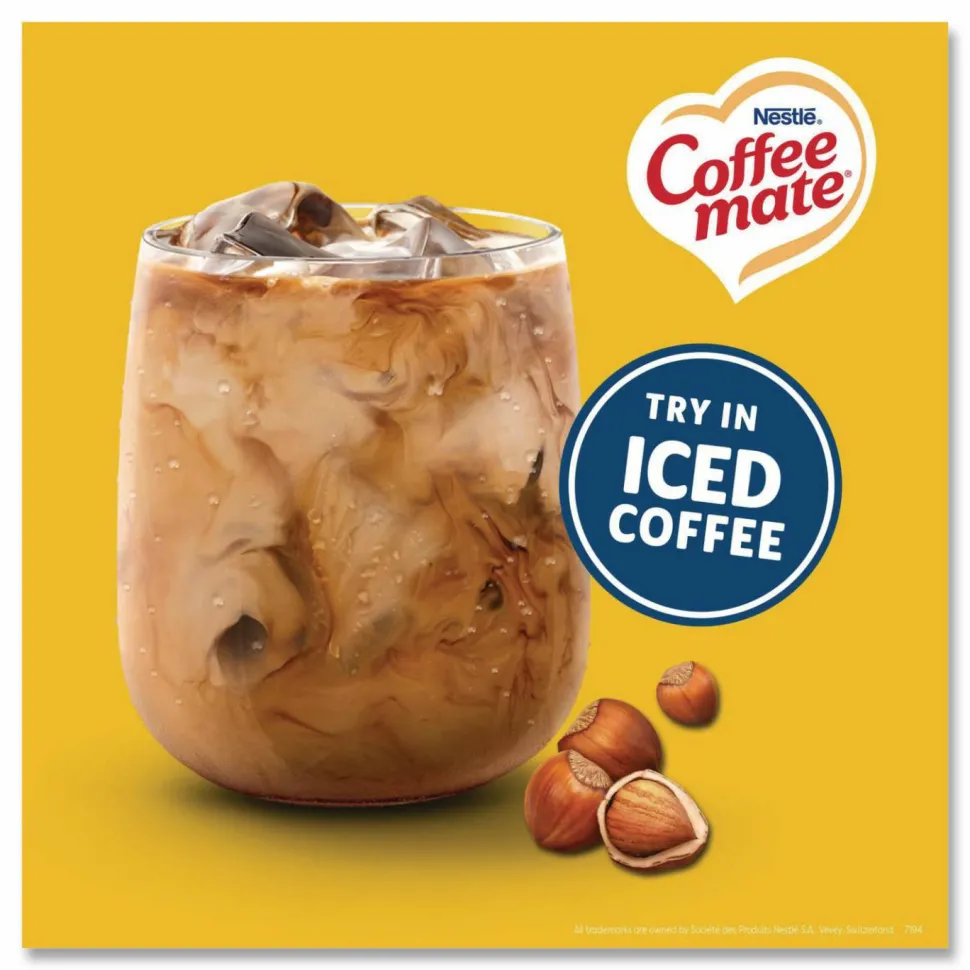 Coffee mate Hazelnut Nondairy Liquid Creamer Singles