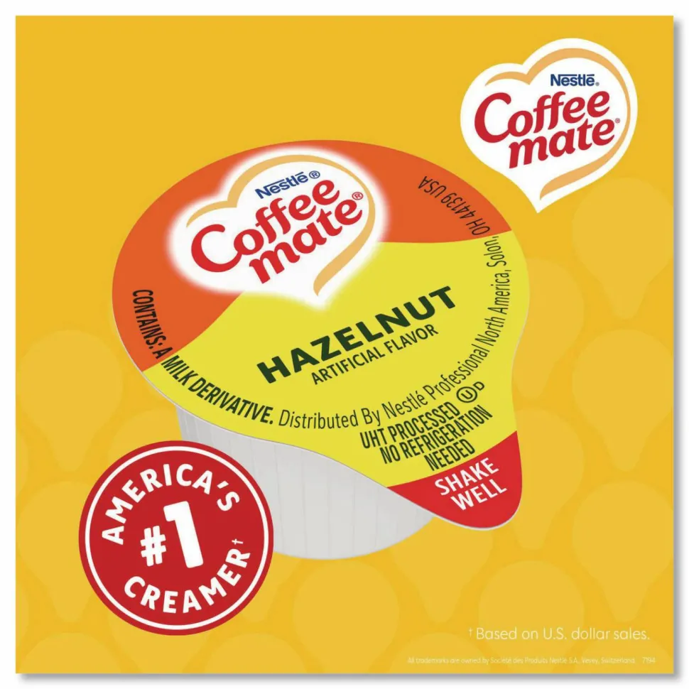 Coffee mate Hazelnut Nondairy Liquid Creamer Singles