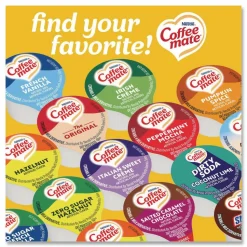 Coffee mate Hazelnut Nondairy Liquid Creamer Singles