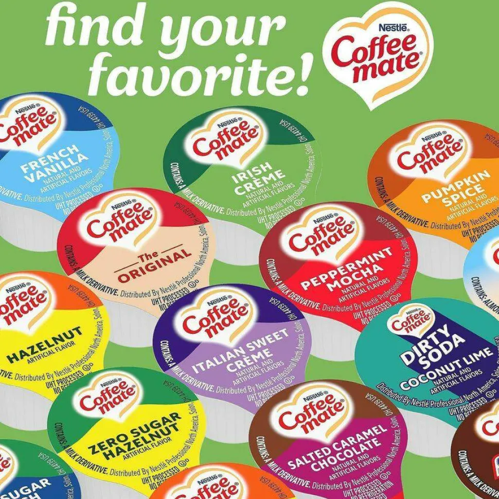 Coffee mate Irish Creme Nondairy Liquid Creamer Singles