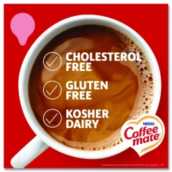 Coffee mate Liquid Coffee Creamer, Assorted Flavors, 0.38 oz Mini Cups, 150/Carton