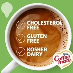 Coffee mate Liquid Coffee Creamer, Irish Cream, 0.38 oz Mini Cups, 50/Box, 4 Boxes/Carton