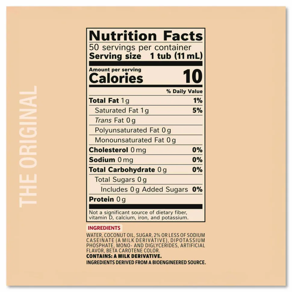 Coffee mate Liquid Coffee Creamer, French Vanilla/Hazelnut/Italian Sweet Creme/Original, 0.38 oz Mini Cups, 200/Carton
