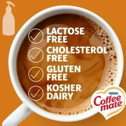 Coffee mate Liquid Creamer Pump Bottle, Salted Caramel Chocolate, 1.5 L Pump Bottle