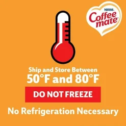 Coffee mate Liquid Creamer Pump Bottle, Caramel, 50.7 oz Pump Bottle, 2/Carton