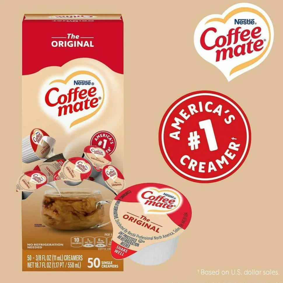 Coffee mate Original Nondairy Liquid Creamer Singles