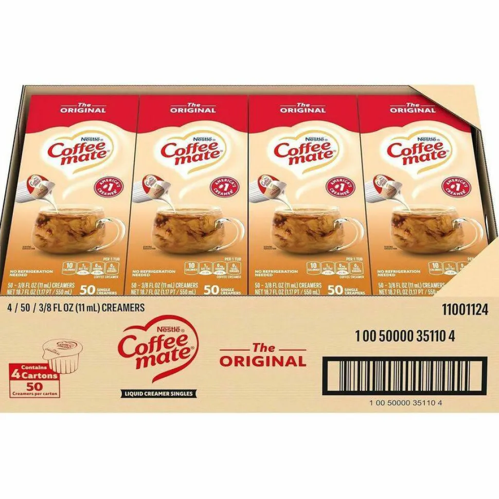 Coffee mate Original Nondairy Liquid Creamer Singles