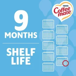 Coffee mate Zero-Sugar French Vanilla Nondairy Liquid Creamer Singles