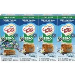 Coffee mate Zero-Sugar French Vanilla Nondairy Liquid Creamer Singles