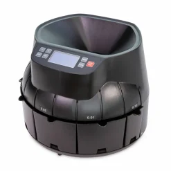 Coin Counter for Pennies, Nickels, Dimes, Quarters, Half Dollars and Dollars, 14.2