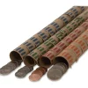 Coin Tainer PAP R Tubular Coin Wrap 1 Denomination Durable, Burst Resistant, Crimped, Pre formed 57 lb Paper Weight Paper Red, 1000/Pack