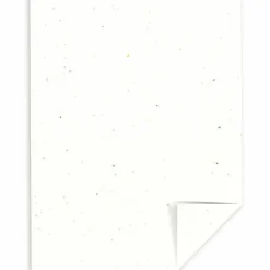 Color Cardstock, 65 lb Cover Weight, 8.5 x 11, Stardust Flecked White, 250/Pack