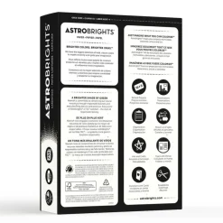 Color Cardstock, 65 lb Cover Weight, 8.5 x 11, Stardust Flecked White, 250/Pack