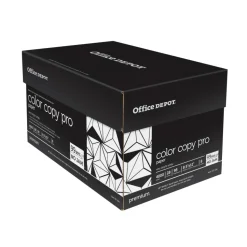 Color Copy Paper, White, Letter (8.5" x 11"), 4000 Sheets Per Case, 28 Lb, 98 Brightness