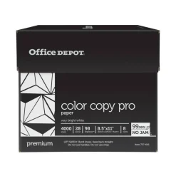 Color Copy Paper, White, Letter (8.5