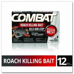 Combat Roach Bait Insecticide, 0.42 oz, 12/Pack, 10 Packs/Carton
