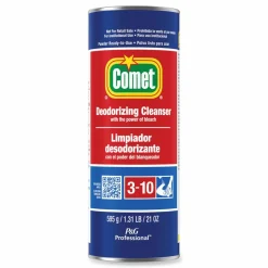 Comet Deodorizing Cleanser - For Multipurpose - 21 oz (1.31 lb) - Recommended For: Stain Remover - Deodorize - 24 / Carton