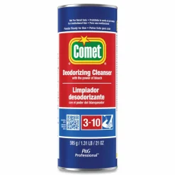 Comet Deodorizing Cleanser - For Multipurpose - 21 oz (1.31 lb) - Recommended For: Stain Remover - Deodorize - 24 / Carton