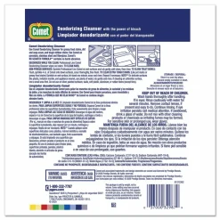 Comet Deodorizing Cleanser - For Multipurpose - 21 oz (1.31 lb) - Recommended For: Stain Remover - Deodorize - 24 / Carton