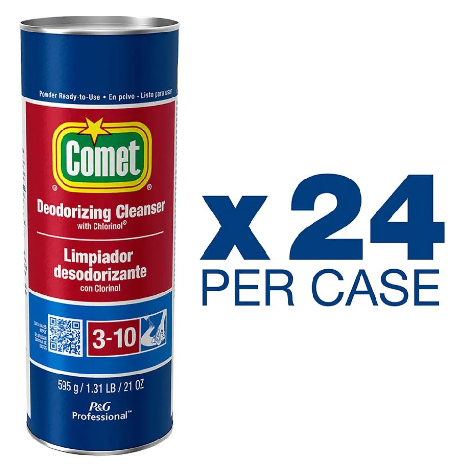 Comet Deodorizing Powder Cleanser, 21 Oz Canister
