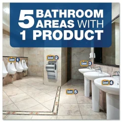 Comet Disinfecting Bathroom Cleaner, 32 Oz, 4 Spray Triggers Per Case, Case Of 8 Bottles