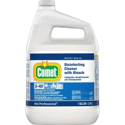 Comet With Bleach Refill, Disinfectant Cleaner, 1 Gallon (128 Oz)