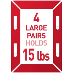 Command Damage-Free Picture Hanging Strips, Large, 5-5/8