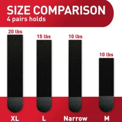 Command Hanging Strip, 17218BLK16ES