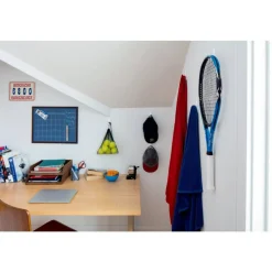 Command Medium Utility Hooks, 2 Hooks, 4 White Adhesive Strips, Damage Free Hanging Picture Hangers, No Tools Wall Hanging Strips For Living Spaces