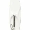 Command Medium Wire Toggle Hooks, 7 Hooks, 8 White Adhesive Strips, Damage Free Hanging Picture Hangers, No Tools Wall Hanging Strips - 170657ES