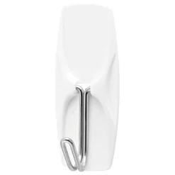 Command Medium Wire Toggle Hooks, 7 Hooks, 8 White Adhesive Strips, Damage Free Hanging Picture Hangers, No Tools Wall Hanging Strips - 170657ES