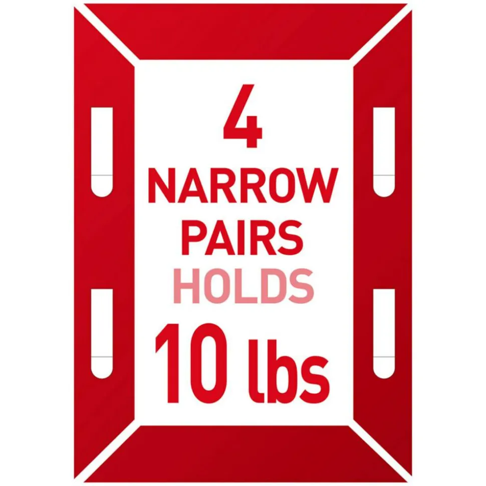 Command Narrow (10lb) Picture Hanging Strips, White, 28 Pairs (54 strips), Damage-Free Wall Hangers for Picture Frames and Other Décor