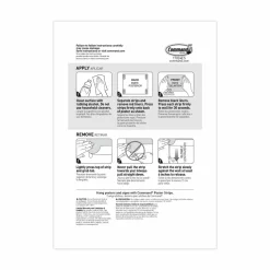Command Poster Strip Pairs, Holds Up to 1 lb, 1.63