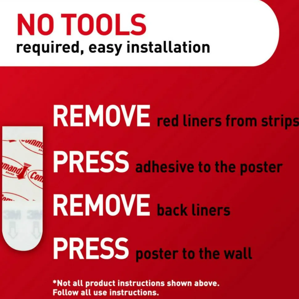 Command Poster Strips Trial Pack, 17024CABPK