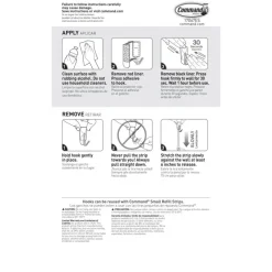Command 9 Small Wire Toggle Hooks and 12 Command Strips, Damage Free Hanging Hooks Wall Hangers for Hanging Home Decor, Holds up to 0.5 lb