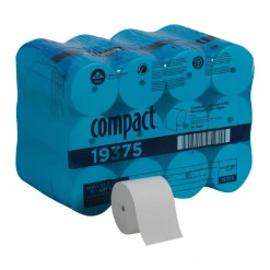 Compact Coreless Toilet Paper, 2-Ply, 4