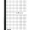 Composition Book, 8-1/2" x 11", Quadrille Ruled, 80 Sheets, White