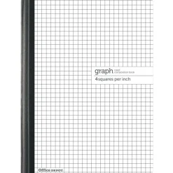 Composition Book, 8-1/2" x 11", Quadrille Ruled, 80 Sheets, White