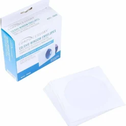 Compucessory CD/DVD White Window Envelopes - CD/DVD - 5