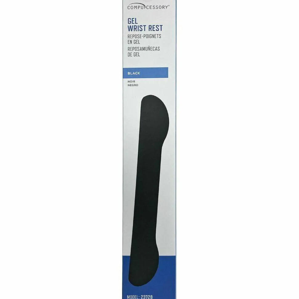 Compucessory Fabric-covered Gel Wrist Rest