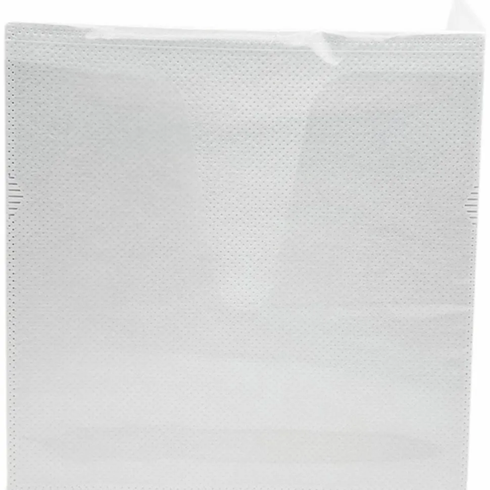 Compucessory Self-Adhesive Poly CD/DVD Holders - 1 x CD/DVD Capacity - White - Polypropylene - 50 / Pack